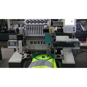 Una Cabeza Mejor Venta Máquina de bordado informatizada y comercial Wy1201CS
